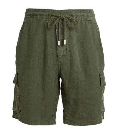 Shop Vilebrequin Baie Linen Shorts