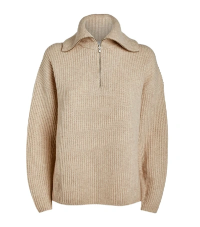 Shop Vince Half-zip Cashmere Sweater