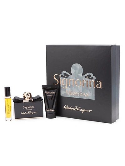 Shop Ferragamo Signorina 3-piece Eau De Perfume Kit