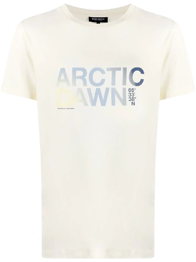 Shop Ron Dorff Arctic Dusk T-shirt In Yellow