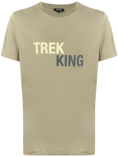 Shop Ron Dorff Trek King T-shirt In Green