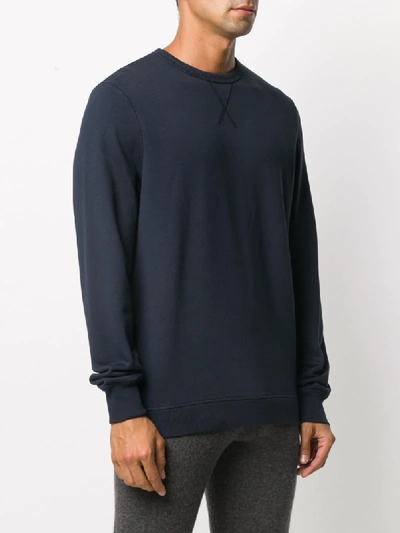 Shop Ron Dorff Plain Sweatshirt In Blue