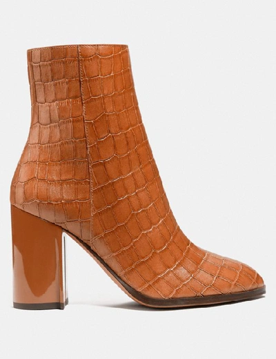 Shop Coach Brielle Bootie In Burnished Amber