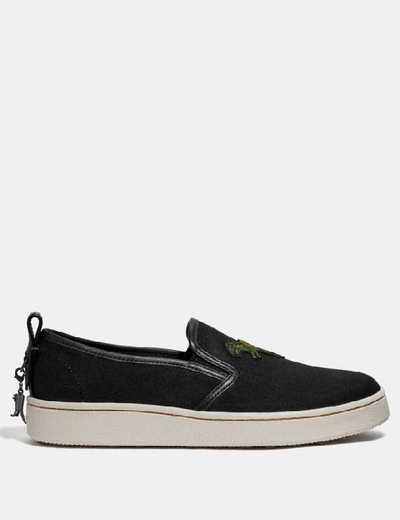 Shop Coach C115 Slip On In Black