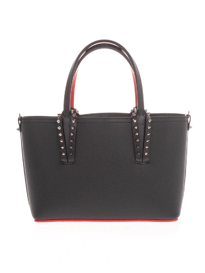 Shop Christian Louboutin Cabata Mini Tote Bag In Black