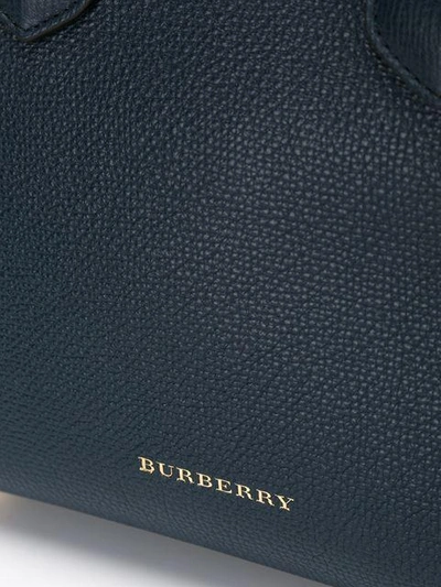Shop Burberry Small 'banner' Tote