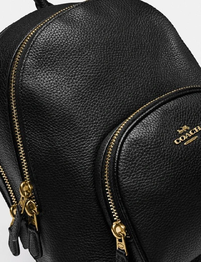 Shop Coach Carrie Backpack 23 - Women's In Brass/black