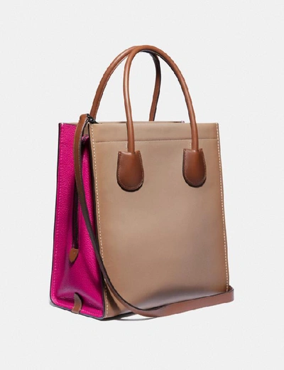 Coach Cashin Carry Tote 29 In Colourblock In V5 taupe Multi ModeSens