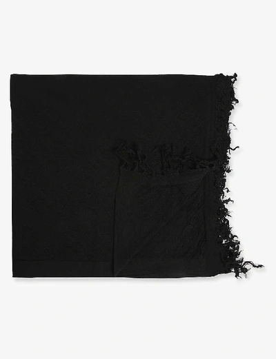 Shop Rick Owens Forever Cashmere Blanket Scarf