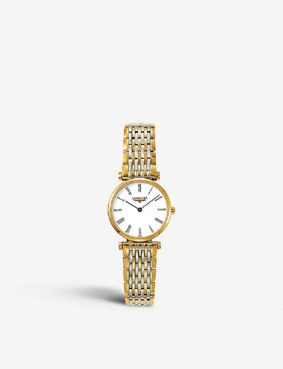 Shop Longines Women's Gold L42092117 La Grande Classique Watch
