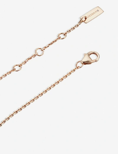 Shop Messika Women's Pink Baby Move 18ct Rose-gold And Diamond Bracelet