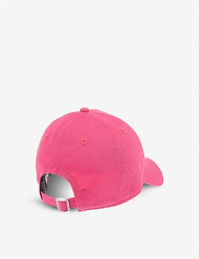 New Era Kids New York Yankee 9forty Baseball Cap In Pink/white