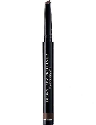 Shop Dior Show Pro Liner In Brown