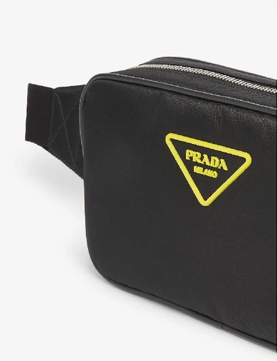 Shop Prada Logo Belt Bag