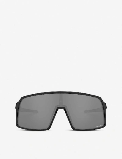 Shop Oakley Men's Black Oo9406 Sutro O-matter Frame And Prism Lenses Sunglasses