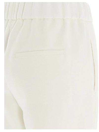Shop Alberto Biani Women's White Acetate Pants