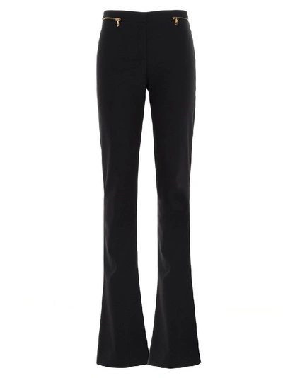 Shop Versace Women's Black Wool Pants