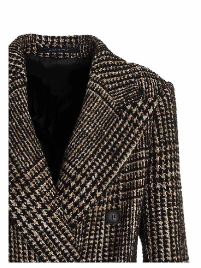 Shop Tagliatore Women's Grey Wool Trench Coat