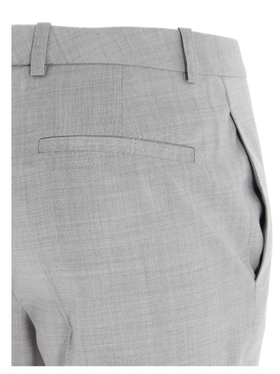 Shop Fabiana Filippi Women's Grey Wool Pants