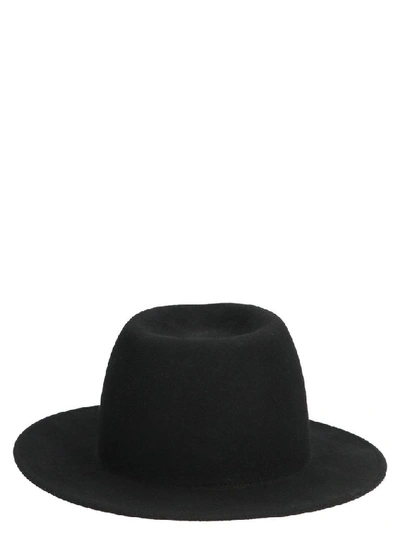 Shop Ann Demeulemeester Women's Black Polyamide Hat