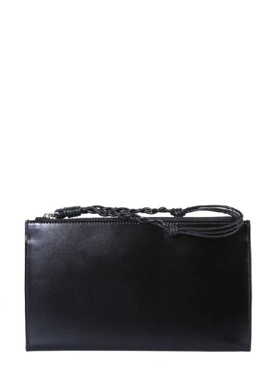 Shop Jil Sander Women's Black Leather Wallet