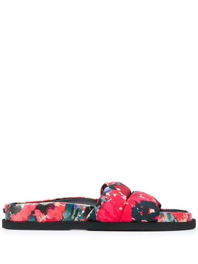 Shop Kenzo Women's Multicolor Polyester Sandals