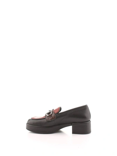 Shop Pons Quintana Women's Black Leather Loafers