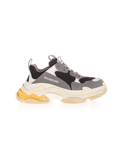 Shop Balenciaga Grey Sneakers