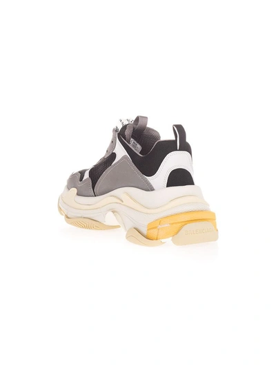 Shop Balenciaga Grey Sneakers