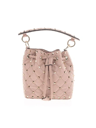 Shop Valentino Garavani Women's Pink Leather Handbag