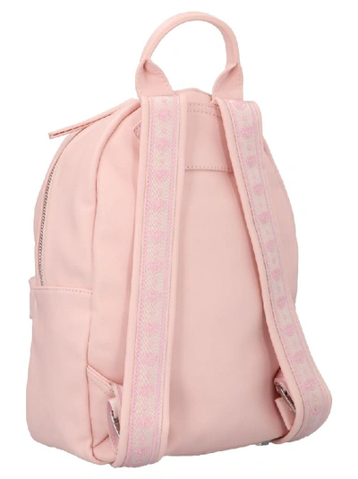 Shop Chiara Ferragni Women's Pink Polyurethane Backpack