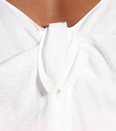 Shop Jacquemus La Chemise Albi Shirt In White