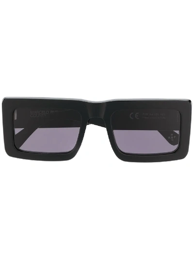 Shop Retrosuperfuture X Marcelo Burlon Wings Sunglasses In Black