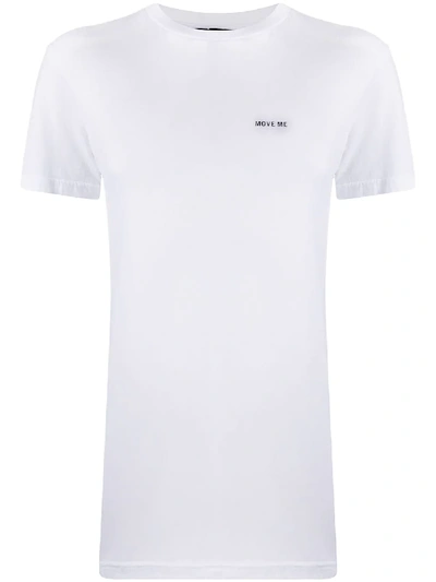 Shop Haider Ackermann Move Me T-shirt In White