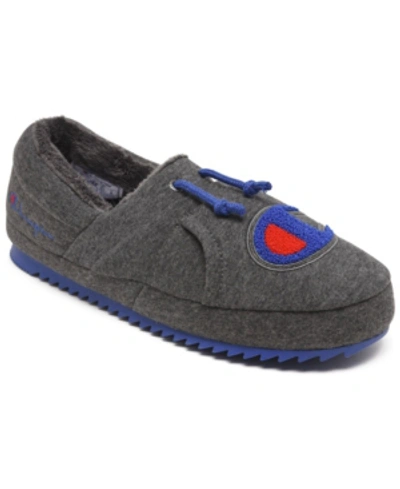 Shop Champion Men's University Slippers From Finish Line In Gray, Surf The Web