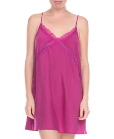 Shop Honeydew Set Me Free Chemise Nightgown In Cosmos