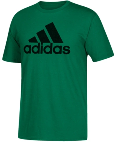 Shop Adidas Originals Adidas Men's Logo T-shirt In Kelly Green