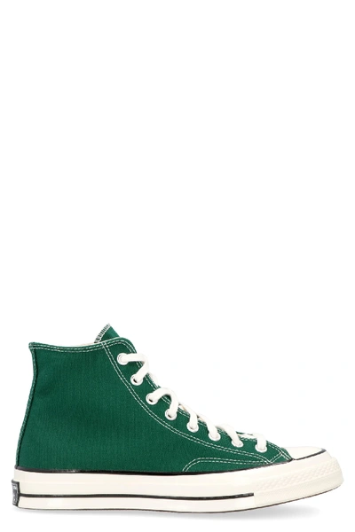 Shop Converse Chuck 70 Canvas High-top Sneakers In Green