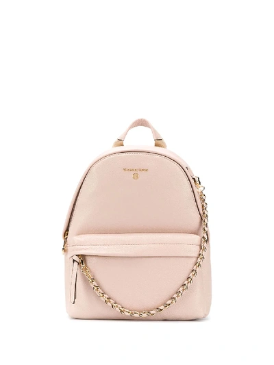 Shop Michael Michael Kors Md Chain-detail Backpack In Pink