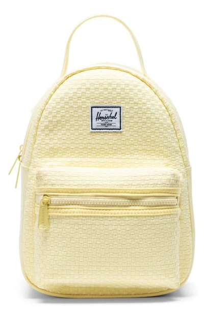 Shop Herschel Supply Co Mini Nova Backpack In Lemonade Pastel