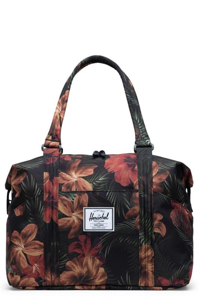 Shop Herschel Supply Co Strand Duffle Bag In Tropical Hibiscus