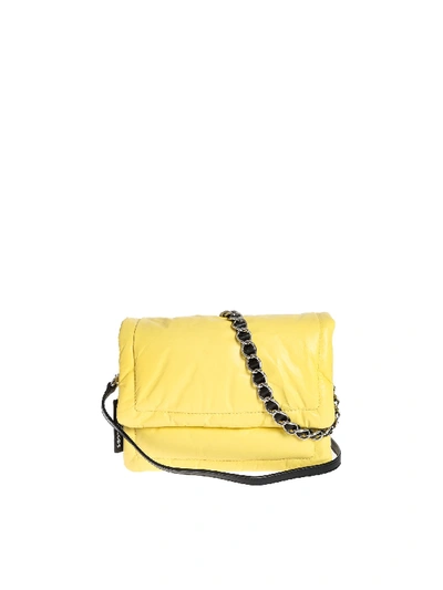 Shop Marc Jacobs The Pillow Bag In Lime Color In Yellow