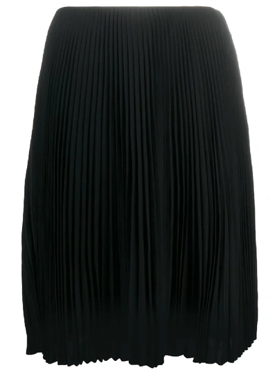 Pre-owned Prada 2000s  Pleated Skirt In Black