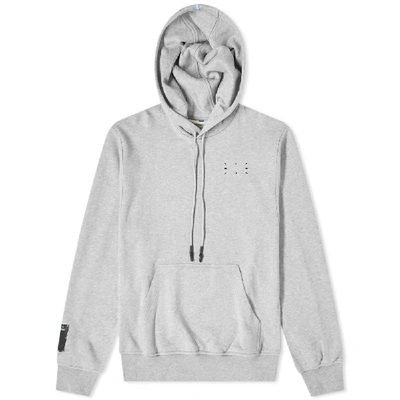 Shop Mcq By Alexander Mcqueen Mcq Relaxed Fit Pop Over Hoody In Grey