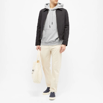 Shop Mcq By Alexander Mcqueen Mcq Relaxed Fit Pop Over Hoody In Grey