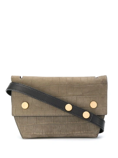 Shop Allsaints Sheringham Shoulder Bag In Grey