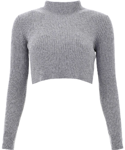Shop Andamane Grey Wool Sweater
