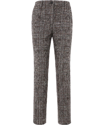 Shop Dolce & Gabbana Brown Wool Pants
