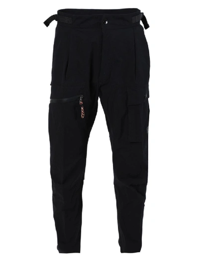Shop Burberry Black Combat Trousers