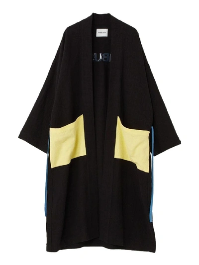 Shop Ambush Kimono Long Overshirt In Black